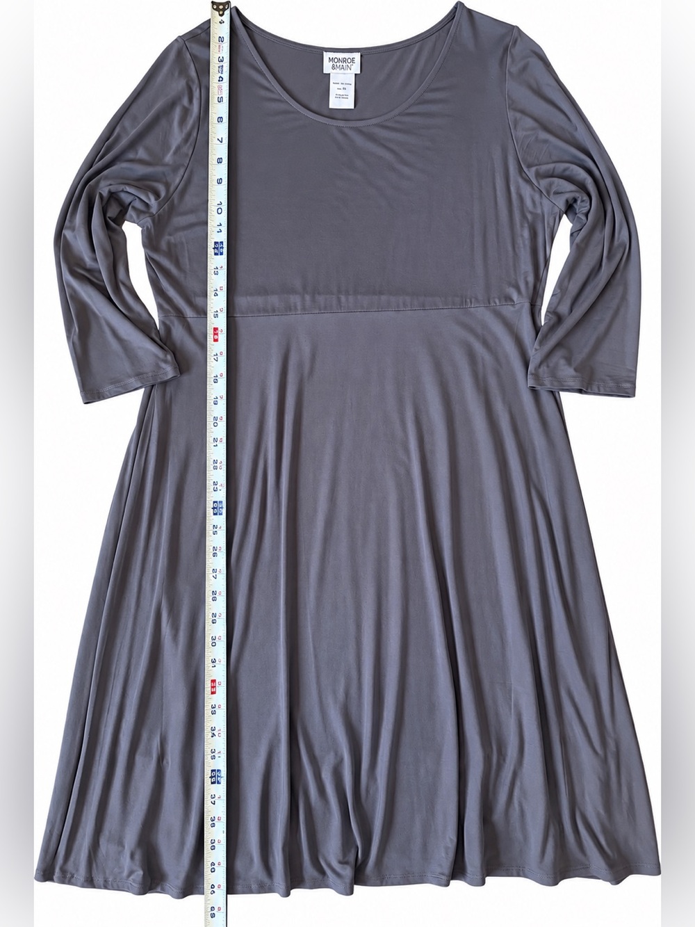 Monroe & Main Dress and Duster 2-Piece Set Grey XL NWOT - Picture 6 of 8